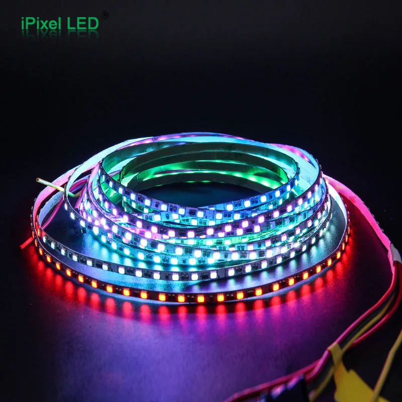 24V Flexible Led Adhesive Chasing Tape 2835 Ultra Thin 5mm Width Addressable Pixel Led Running Lights Strip Rgb