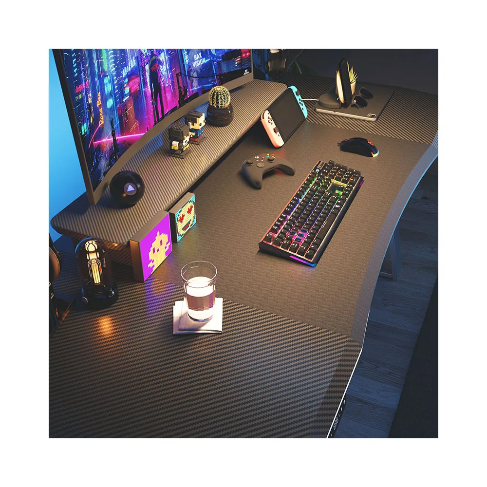 Pc Gaming Tables Standing Comput Modern Internet Cafe Consol Picture Black Gaming Desk For Pc