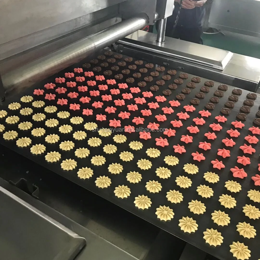 Automatic 2 Color Bear Cookie Production Line