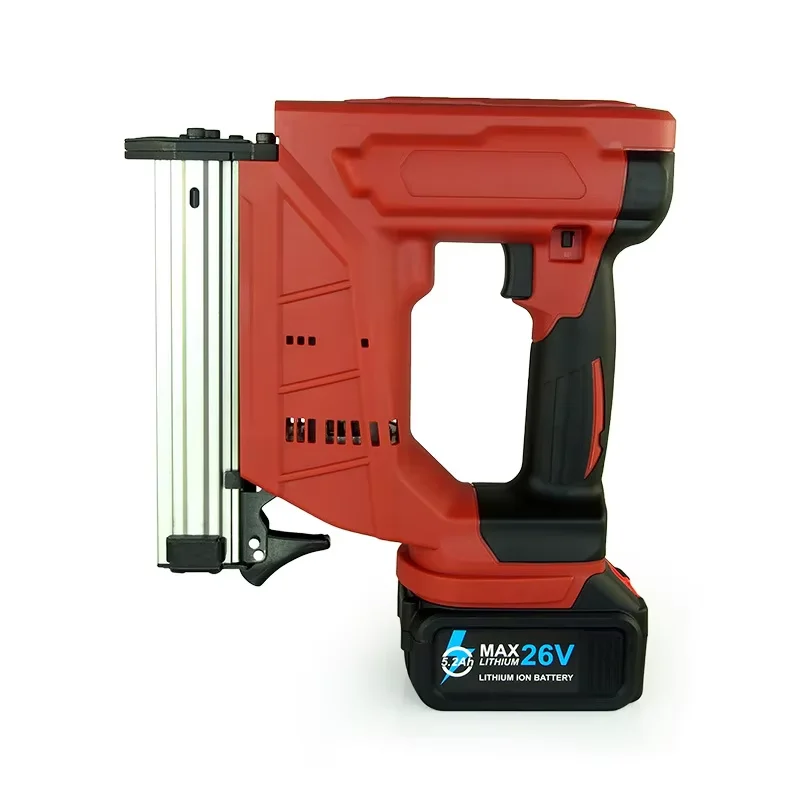 AKX F30 Battery Framing Nailer Electric Staple Gun 2 in 1 Cordless Brad Shooting Nail Guns Portable Nailing Tools Machine