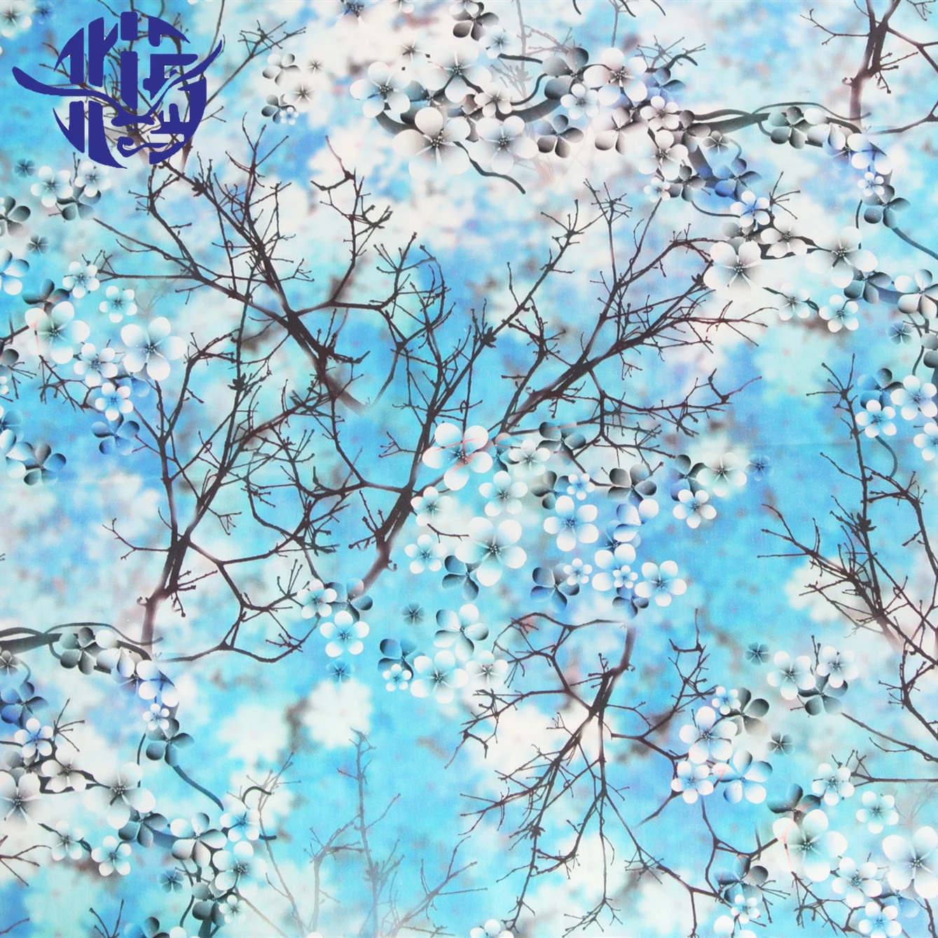 
OEM accept order with pattern tshirt printing cotton sanding gauze card gerige fabric 