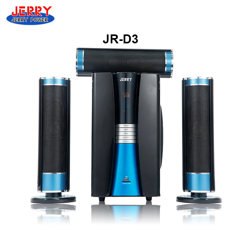 Professional Cheap JERRYPOWER music system 3.1 subwoofer speakers for home theatre