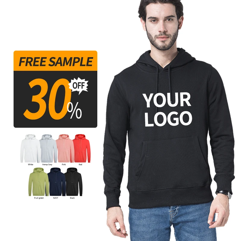 Clothing-Manufacturers Blank Plain Unisex Custom Ropa Hombre Oem Men Clothing Black Hoodies
