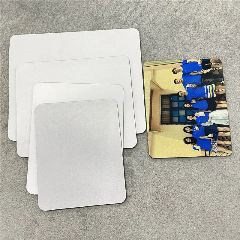 Rubber Base Fabric Surface Dip giming Sublimation Printing Mousepads Mouse Mat Mousepad for White Sublimation Transfer