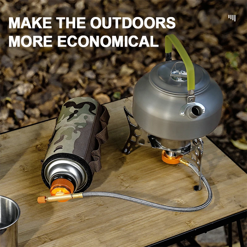 Outdoor Camping Stove Gas Tank Adapter Gas Burner Conversion Head Picnic Stove Propane Refill Adapter Converter Camp Supplies