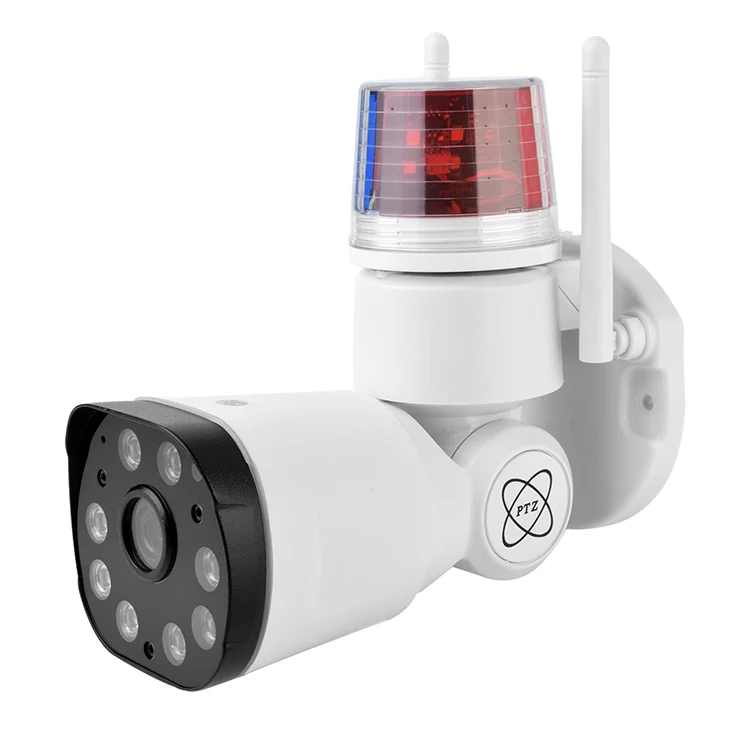 Lyailot Tuya Smart Life HD Waterproof Outdoor IP Cameras P2P WiFi Security Camera Surveillance Flash Lamp PTZ Camera