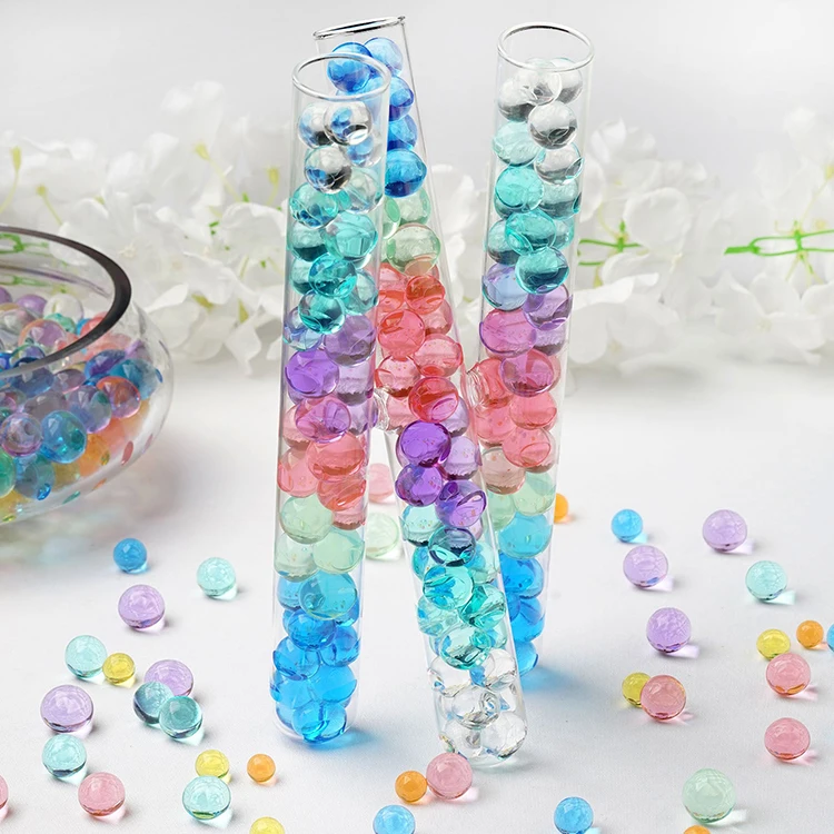 Minimalist New Style X Shape Transparent Long Cylinder Plastic Vase Wedding Flower Vases