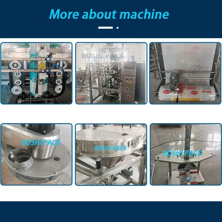 Wholesale Automatic Vertical Vietnam Black Pepper Yam Vegetable Wheat Powder Flour Packaging Machine