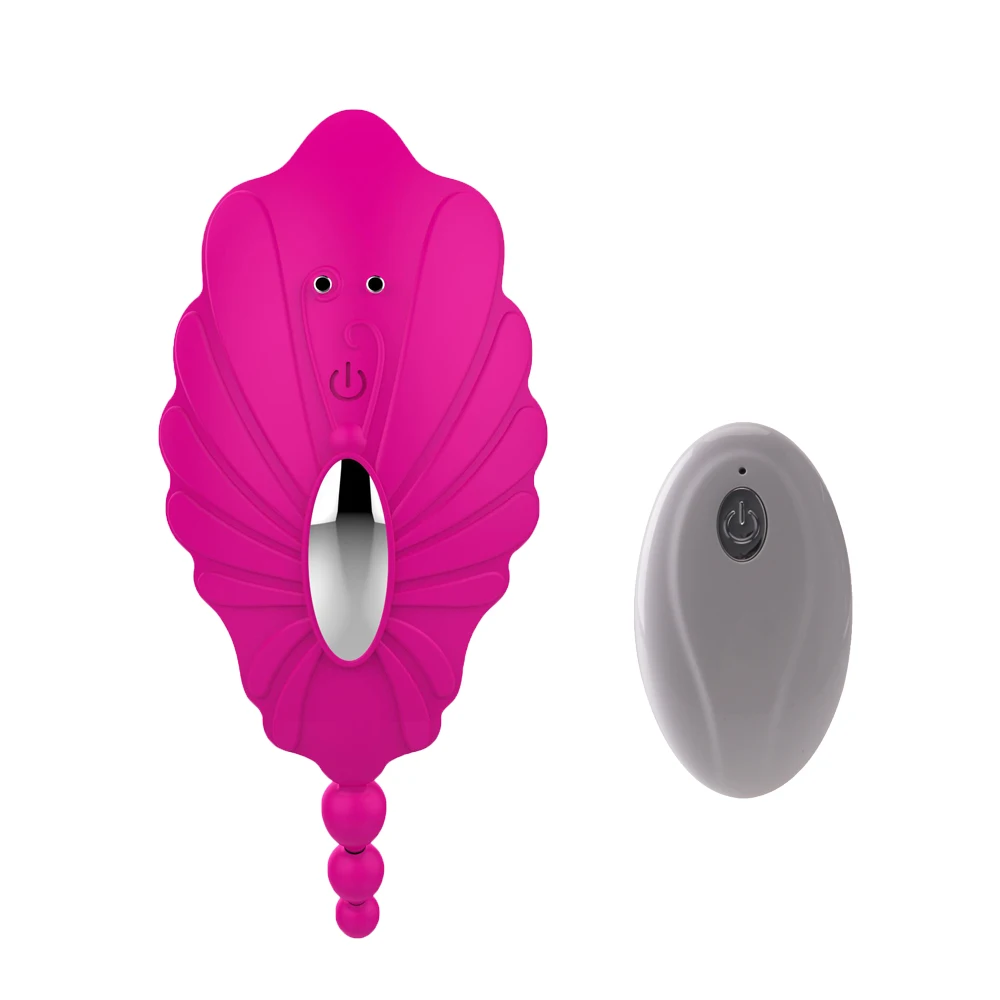 10 Frequency Panty Wearable Butterfly Vibrator Invisible Remote Control Wearable Vibrator for Flirt
