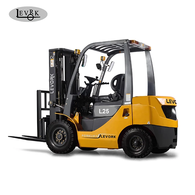2500KG 3500kg 2.5 ton 3.5 ton Load Capacity 3 Stage Mast Diesel Forklift