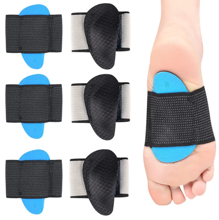 Silicone Elastic Bandage Foot Orthotics Foot Insole Flatfoot And Heart Pad arch support