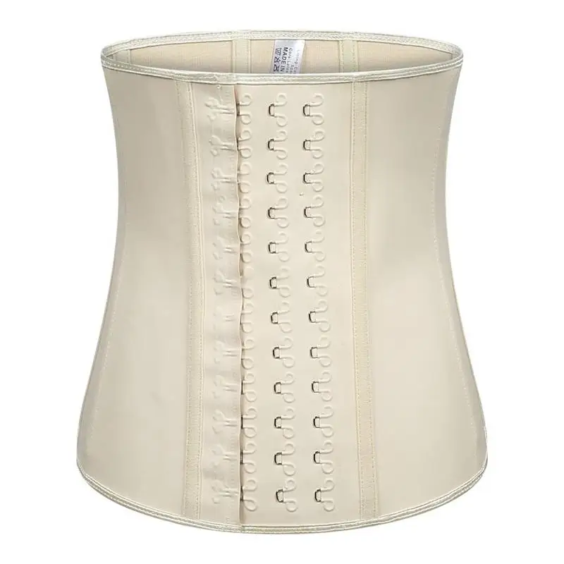 Black & Nude Firm Control Women Girdle Private Label Body Shaper Colombian Waist Trainer Latex Waist Cincher Corset