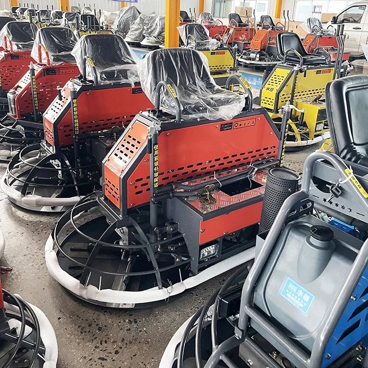 24HP бетонный плавающий шпатель на бензине для сглаживания пола