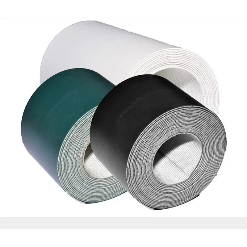 special processing high temperature resistant food grade blue pu vertical food conveyor belt