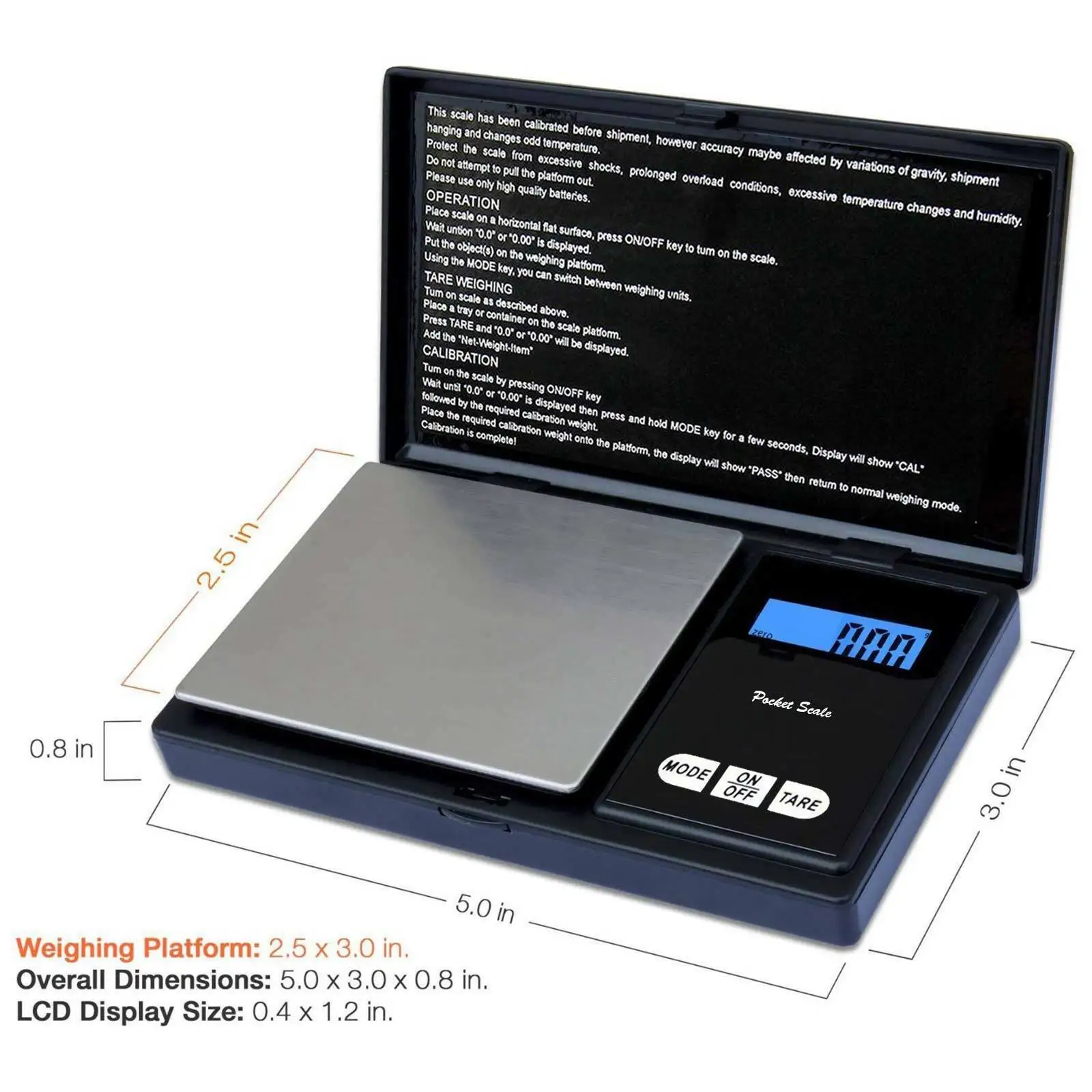 Mini Digital Electronic Pocket Gold Drug medicine Jewellery Weighing Scales 0.1G/0.01G to 100/200/300/500 Grams