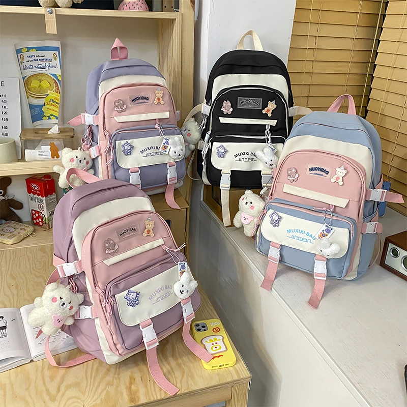Wholesale Girls Schoolbag Ins Korean Style Backpack School Backpacks For Children
