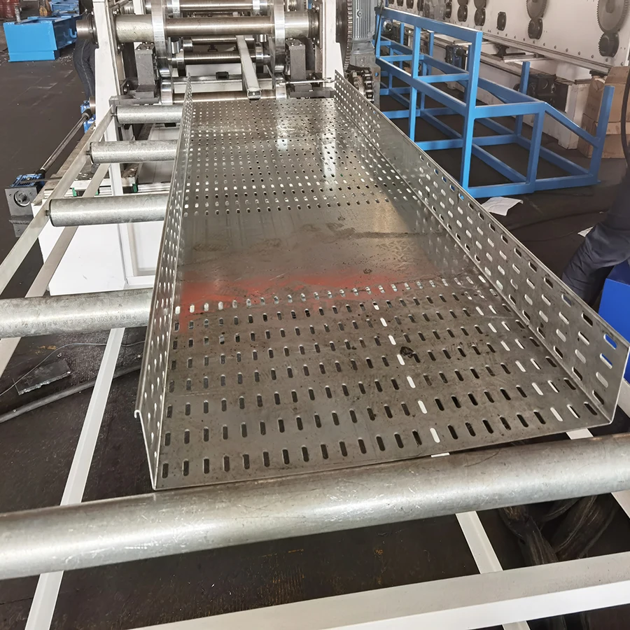 High Quality Cable Tray Roll Forming Machine C Channel Cable Tray Roll Forming Machine