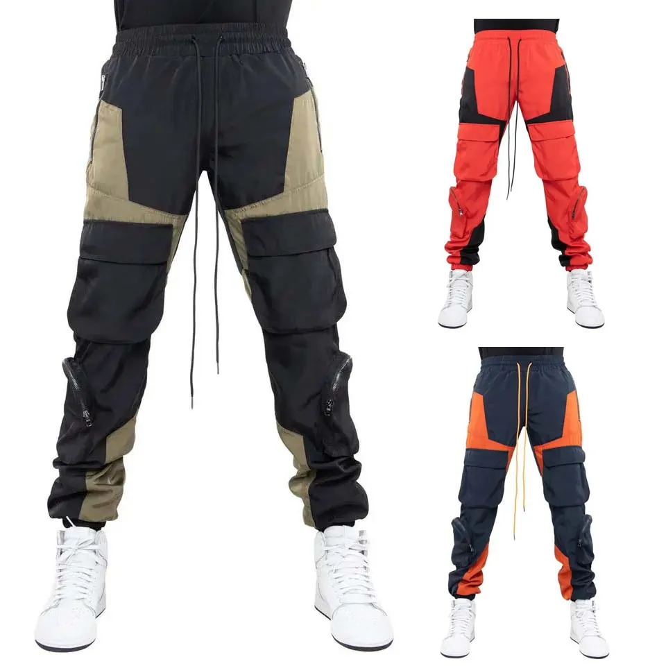 Best Price Professional Factory Prompt Delivery Pockets Hip Hop Men Cargo Sweatpants