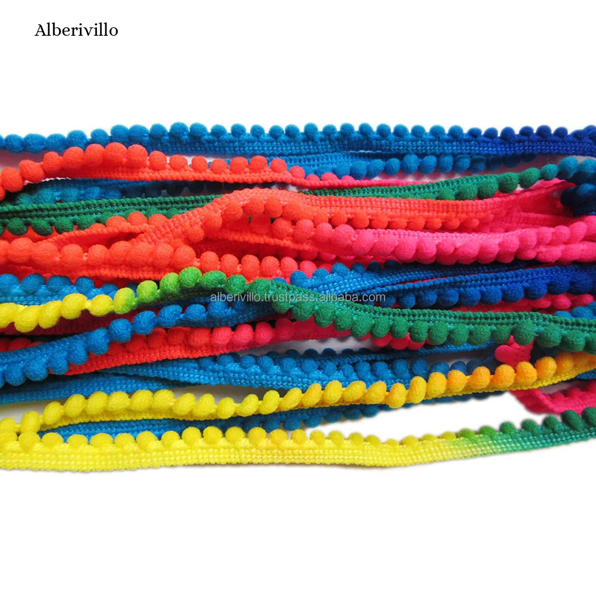  Индийские экспортеры помпоном аксессуары с и кисточкой; Отделка для одежды