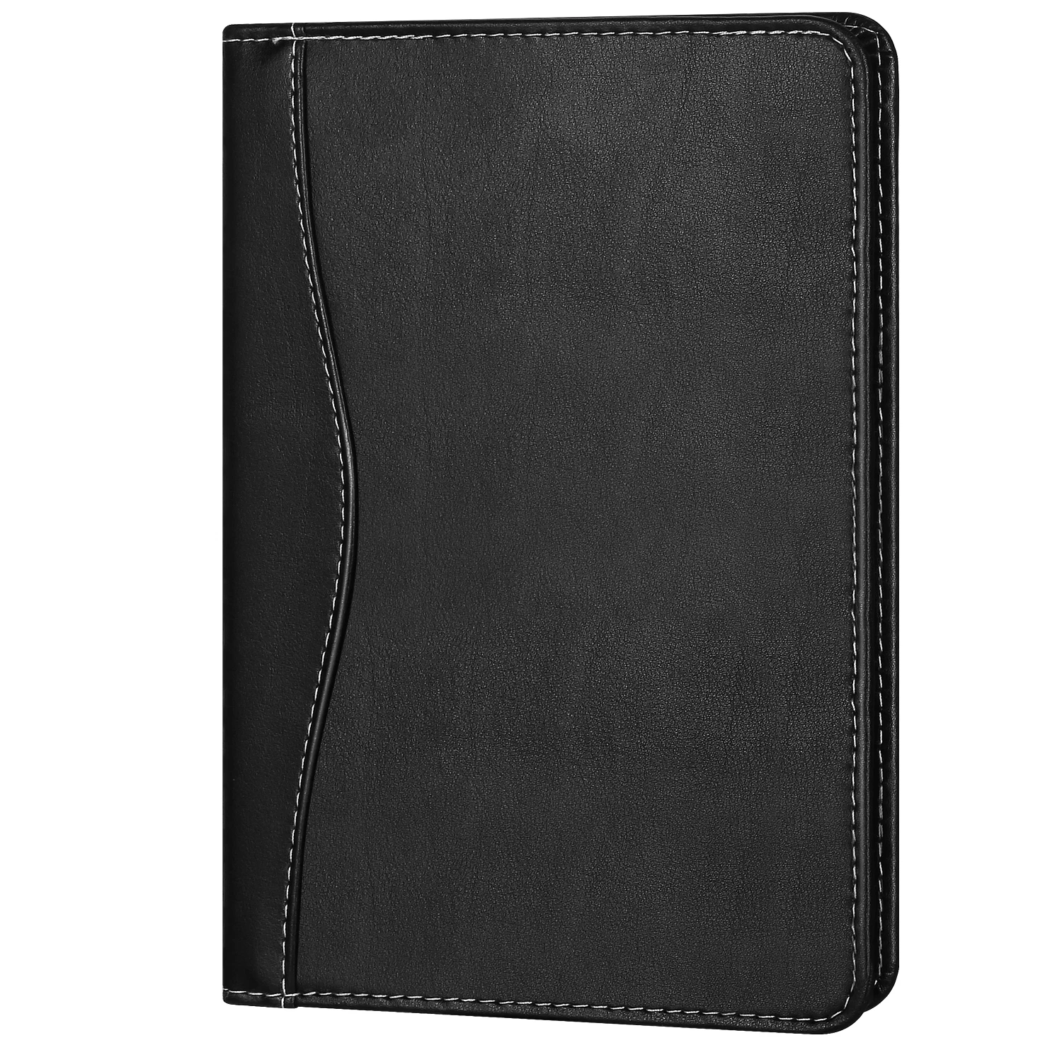 Custom Logo Junior Padfolio / Resume Portfolio Binder with A5 Refillable Lined Notepad, Business Portfolio Folder