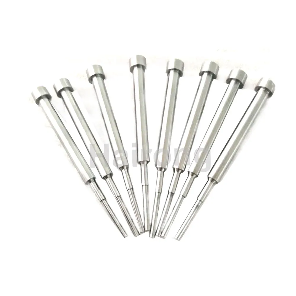 Hairong syringe mold parts injector rod  mold core mold cavity of SHOULDER TYPE EJECTOR PINS