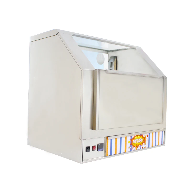 Коммерческий витрина для попкорна/подогреватель попкорна/витрина подогрева попкорна