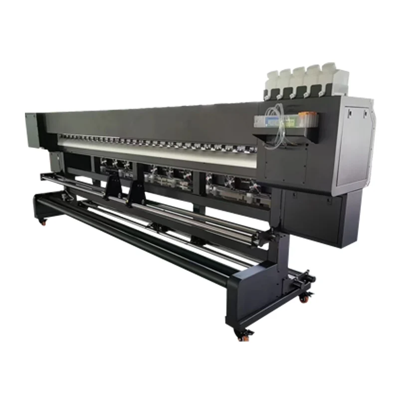 3.2m Dual Head Large Format Outdoor Inkjet Printer i3200 for Outdoor Printing eco solvent printer 10ft