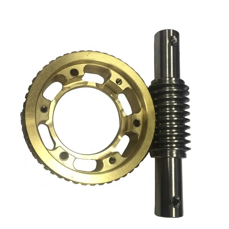 Customized precision bronze worm gear for stepper motor