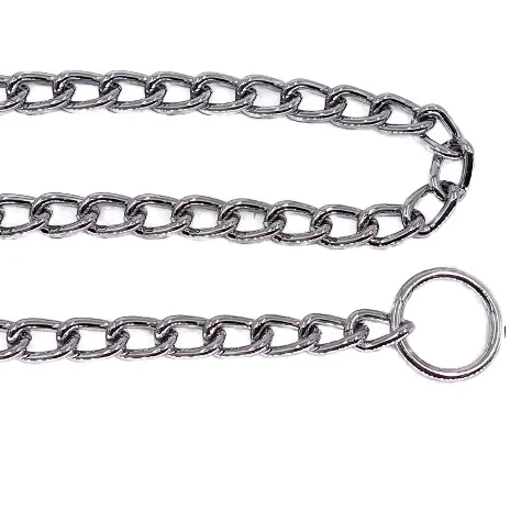 Fashion Head Necklace Pet Supplies Chain Accessories Luxury Dog Collar Pet Metal Chain Link Chains Pets