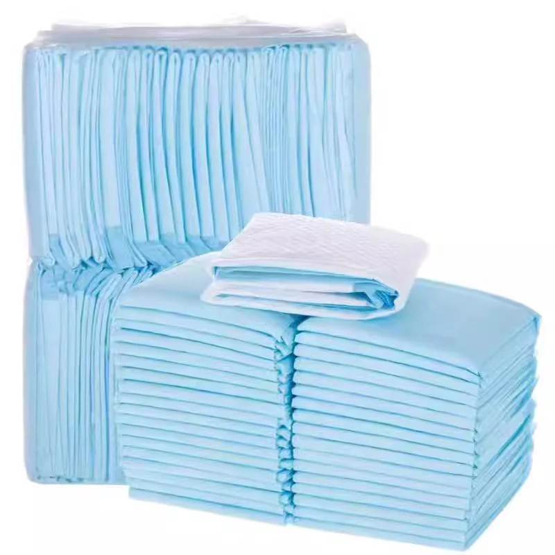 60x90cm Adult Absorbent Hospital Pad Nonwoven Incontinence Bed Sheet Pads Disposable Underpad With Adhesive Strips 30'x 36'