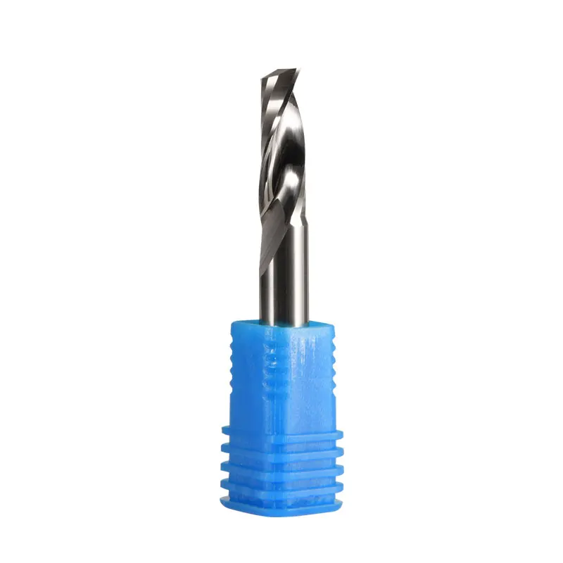 Factory OEM high quality single flute tungsten carbide end mill for acrylic and wood