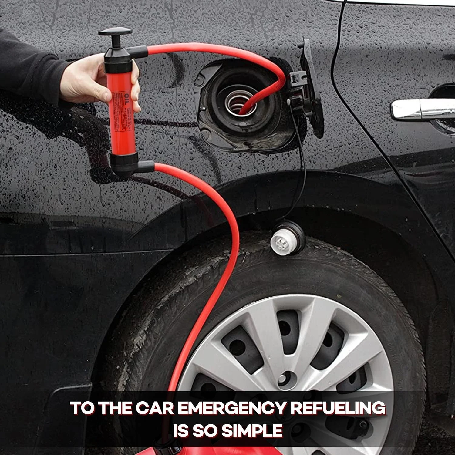 Best Sale CNBJ-21596 Mini Air Pump for Balls Using as a Car Oil Changing Machine Fuel Siphon Pump