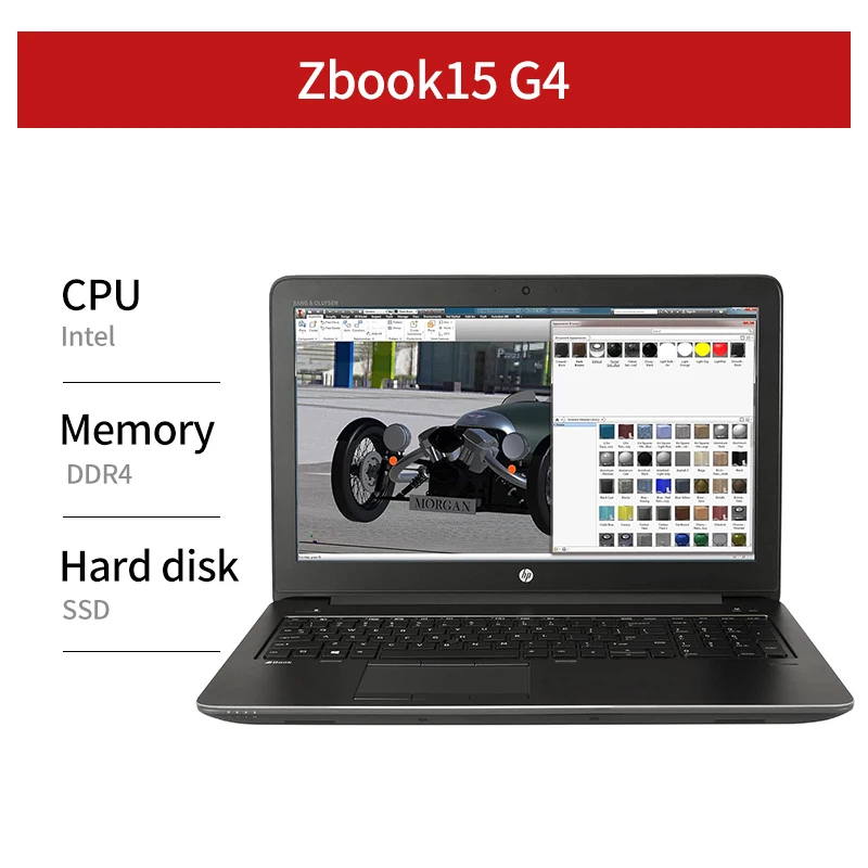 95%New Original Used Refurbished Laptop Mobile Workstation Core i7 7th Gen Processor Low Price Used Laptops Zbook15 G4 i7-7820HQ