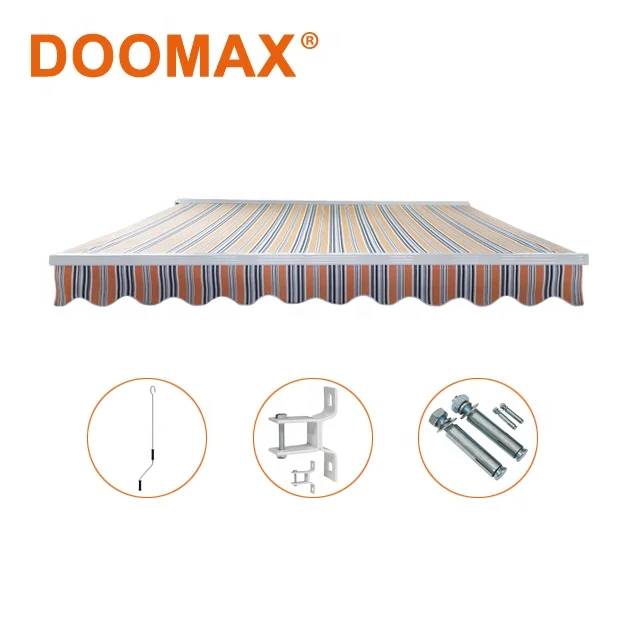 DX300 Half Cassette Balcony Awnings for Mobile Homes