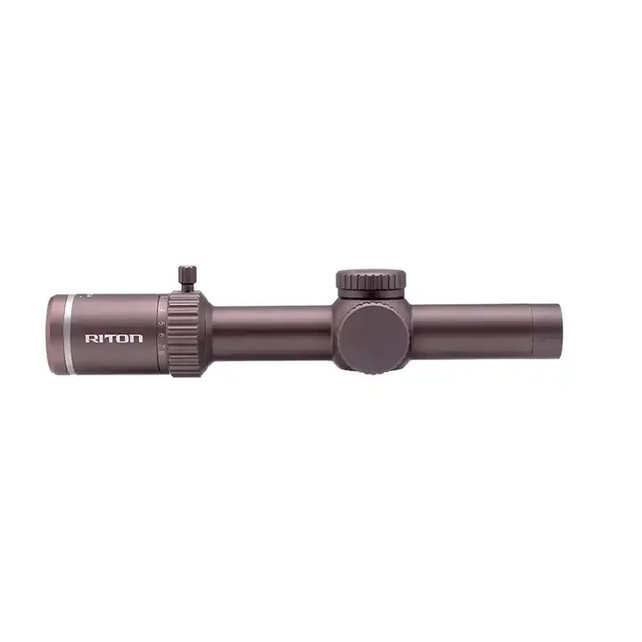 Wholesale RITON 3 TACTIX 1-8x24-FDE illuminated reticle Outdoor Hd Clear Imaging Fast Focus Short Sight allows for quick target