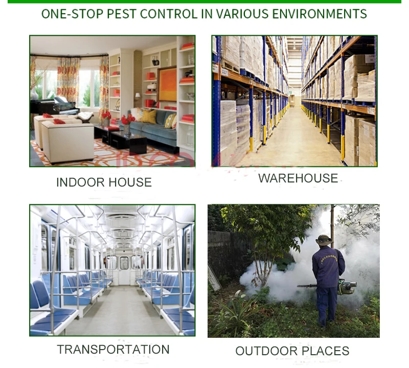 Эффективное средство от комаров и блох, средство для уничтожения клопов, инсектицид от дыма, средство для фумигации тараканов, автомобильный фумигатор, дым
