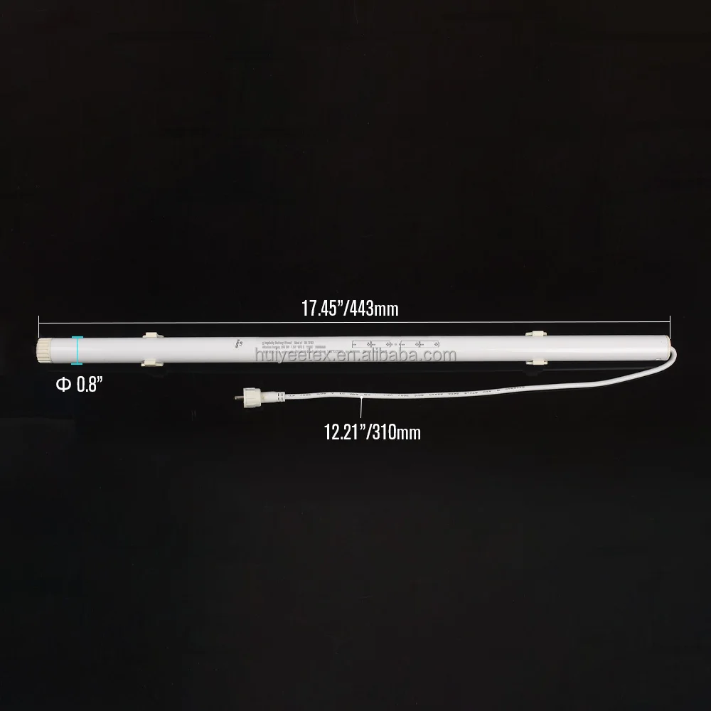 BATT-02 12V DC Rechargeable Lithium Ion Battery Wands With 3.5mm Charger Plug for Motorized Blinds Shades Motor Charger Tube