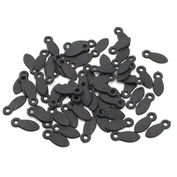 100 шт./лот 8*21 мм черные/белые крючки для фоторамки «сделай сам» вращающиеся кнопки