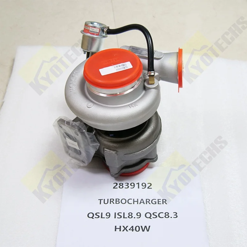 Construction Machinery Accessories Turbocharger HX40W Industrial Turbocharger 2839192 for QSL9 ISLE Cummins Parts