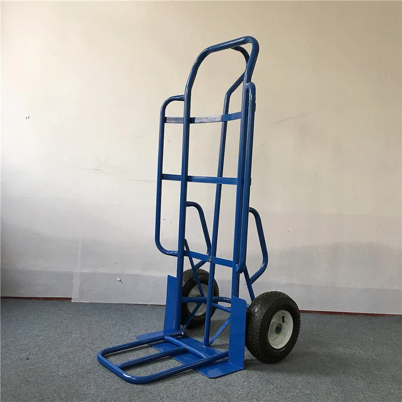 800 LB USA Canada Australia Market Hot Sale Popular Large Steel Hand Trolley with 13x5.00-6 pneumatic wheel