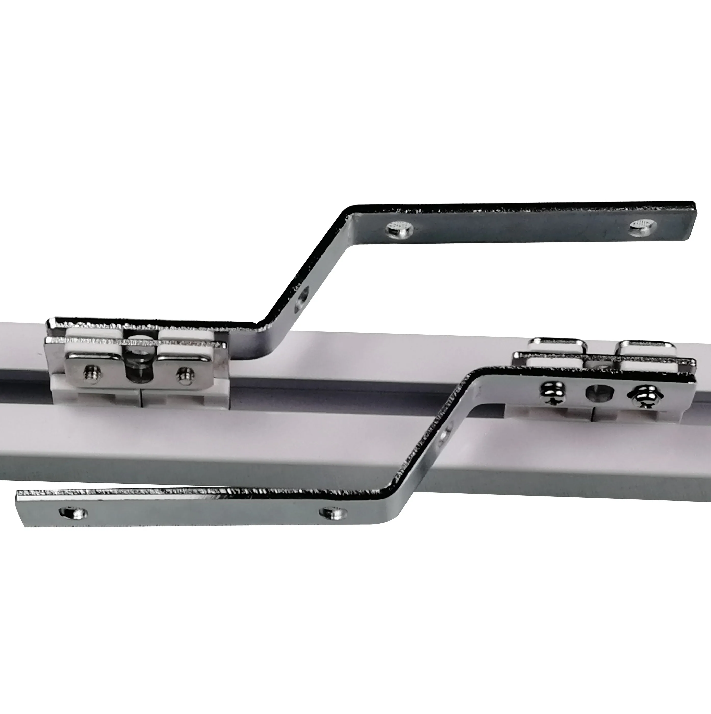 Factory sale Tuya Smart Home Electric Motorized Curtain System super quiet Ceiling Aluminium Smart Curtain Track Rail