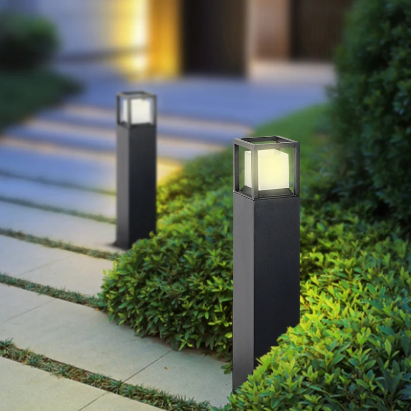 Simple design DaHeng new arrival best decorative and aluminum material light source lawn lamp