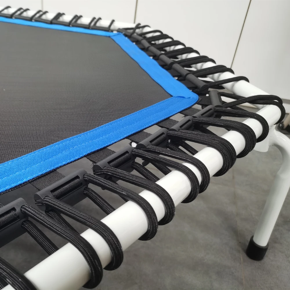 40' 42' Folding leg Elastic Bungee Cord Best Mini Rebounder Trampoline  for adults