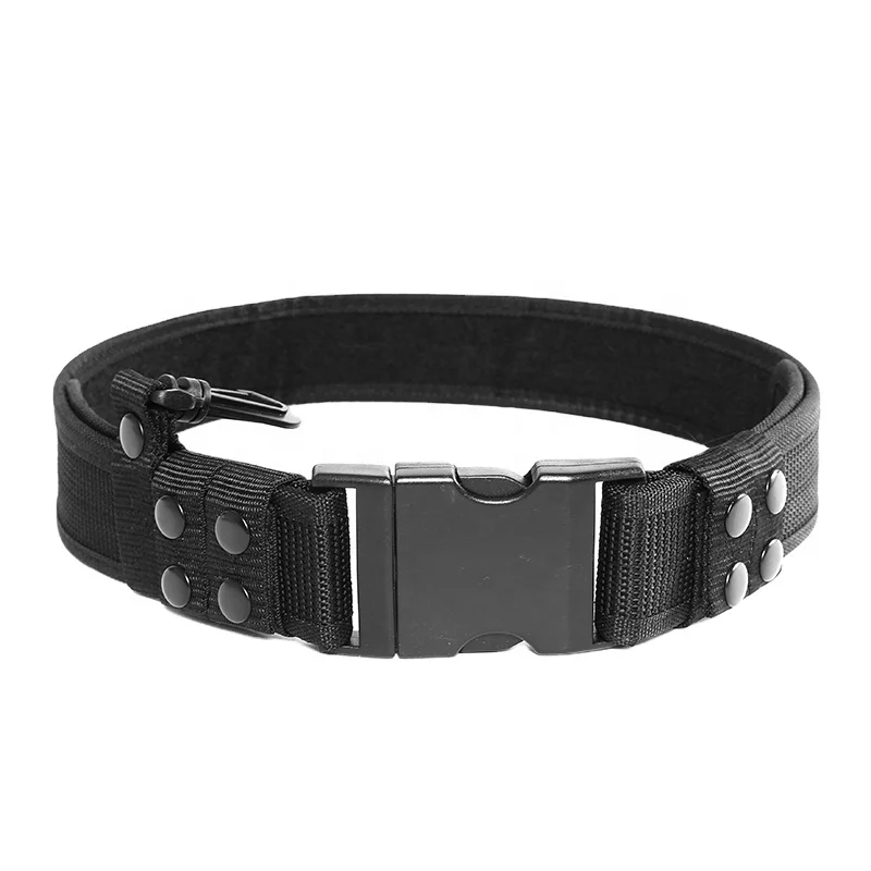 Xinxing Black PP webbing women men tactical combat belt for law officer duty