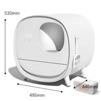 Factory wholesale cheap self-cleaning litter box automatic cat