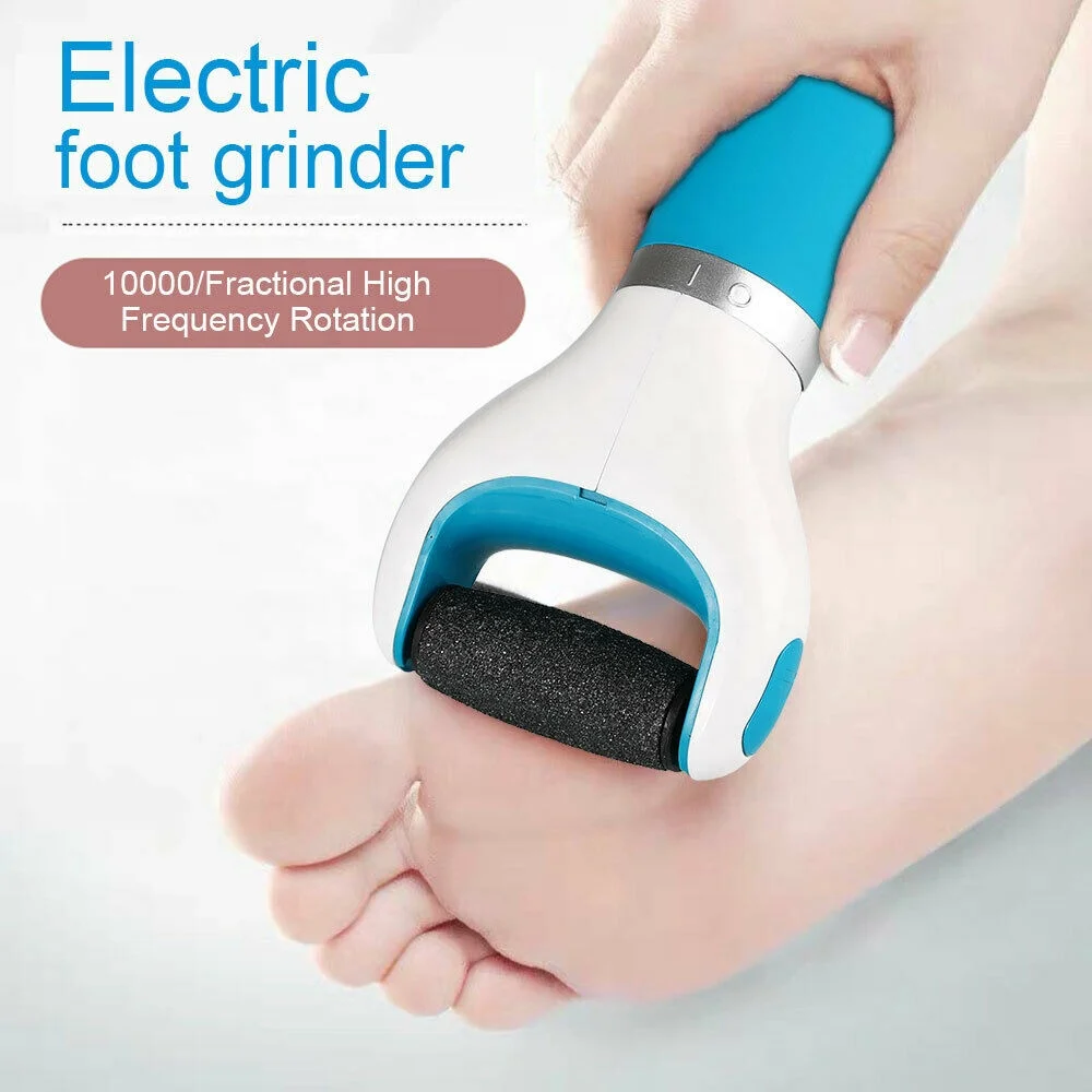 Multifunction Electric Callus Remover Cordless Foot Skin Care Dead Skin Heels Grinding Pedicure Battery Foot File
