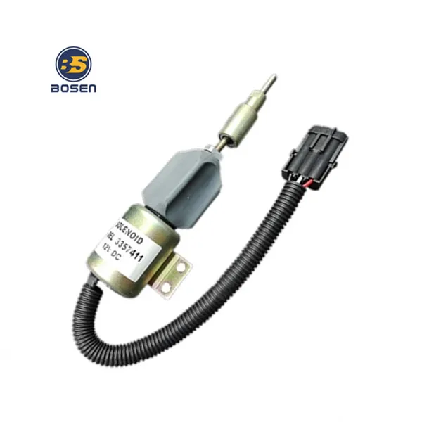 12V 3354943 961000780024 TRA130805 2SO130764 2TO130764 Fuel Shut Off Stop Cut Solenoid Valve for Cummins