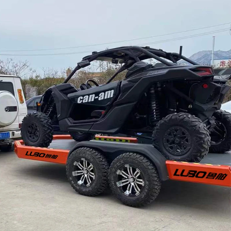China LUBO  motorcycle & atv trailers small car carrier trailer  UTV ATV trailer