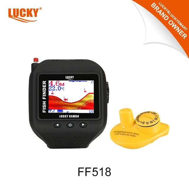 Lucky FF518 factory supplier wireless fishfinder fishing equipment