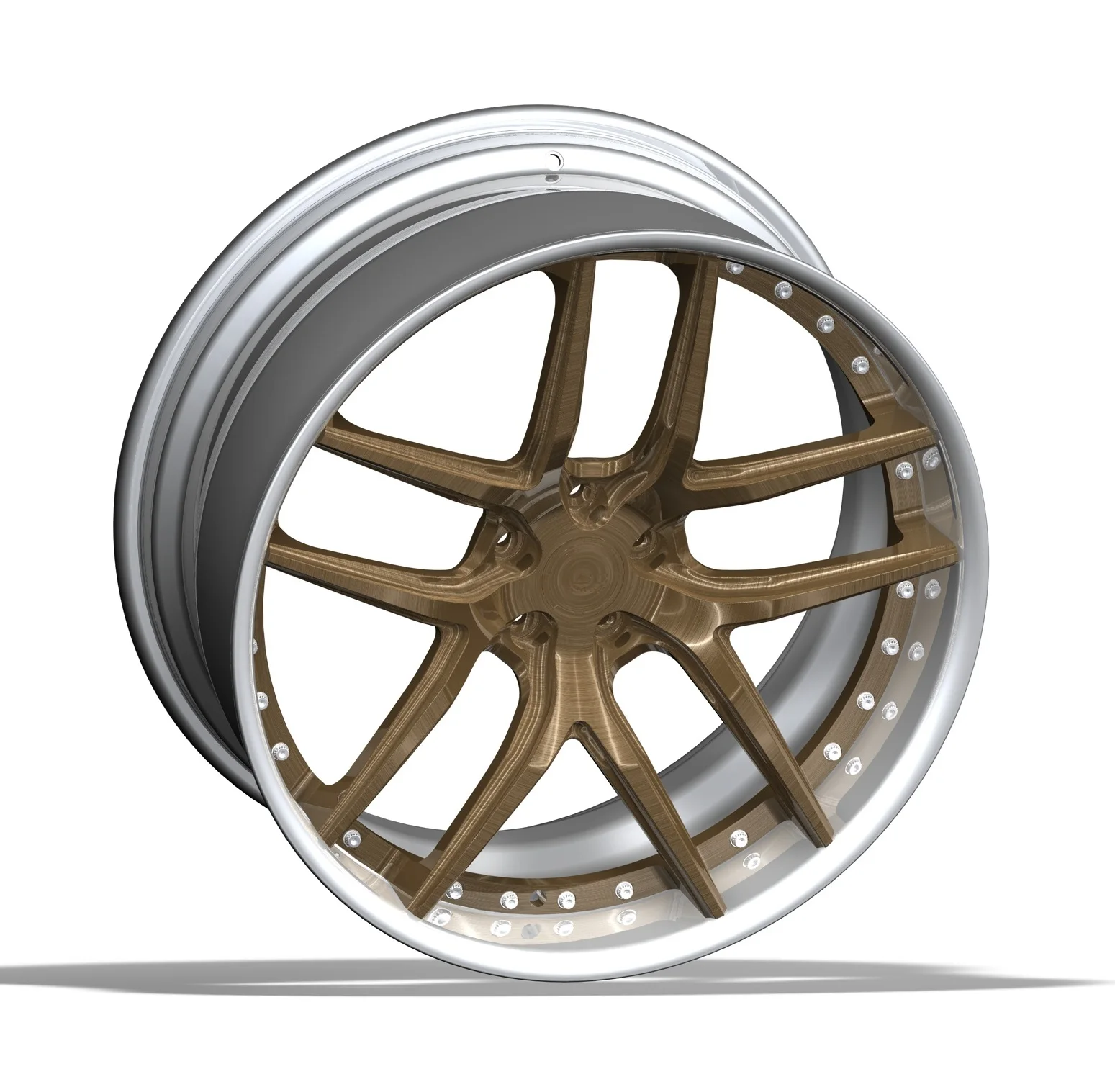 
Carlision Customized luxury monoblock 2 piece 3 piece forged alloy wheels for high end racing cars 